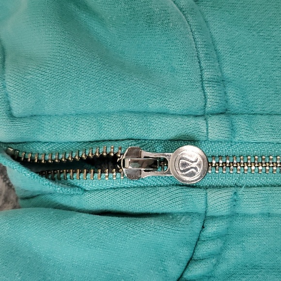 Lululemon Special Edition Scuba Hoodie Big Back Pocket Size 6 Mint - Picture 6 of 13